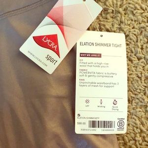 Athleta Elation Shimmer Tight